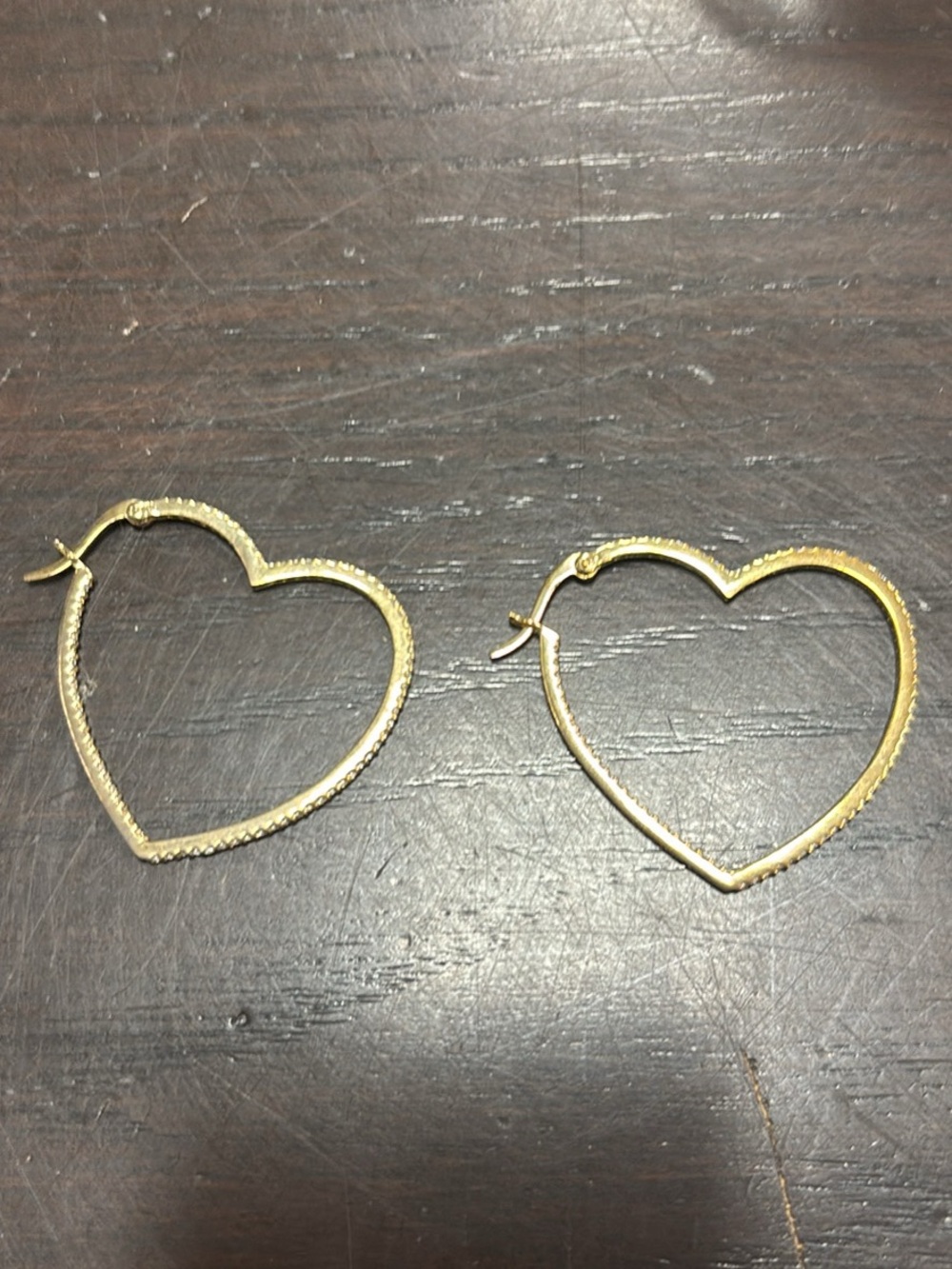 Diamonique Pave CZ and Gold over Sterling Silver Large Hoop Earrings
